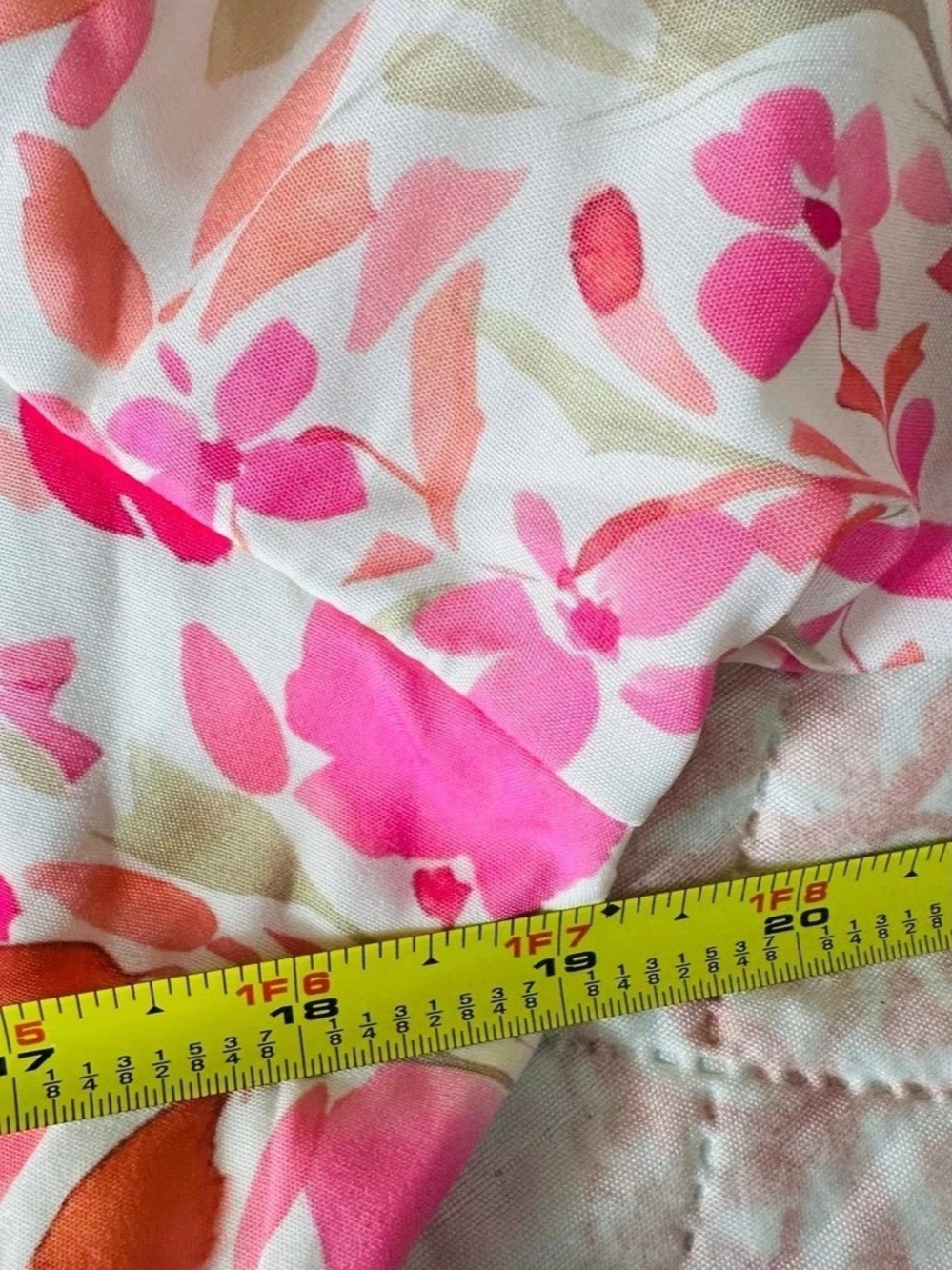 Floral Maxi Dress in Pink & White Size XL - Picture 12 of 15